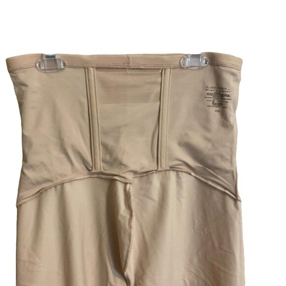 Miracle-Suit Shape Wear Bottoms Size 2X Women Beige Silicon Bands Reduce Rolling - Picture 15 of 15